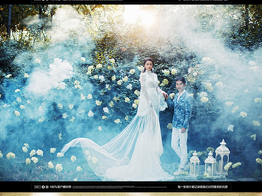 婚纱摄影会员日移动端页面设计 