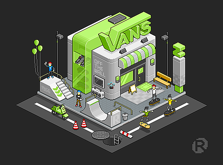 Pixel Vans Shop