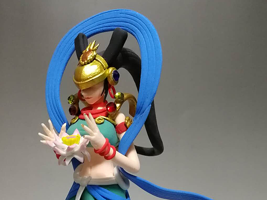 乐舞飞天-女娲|手工艺|手办/模玩|羔达_原创作品-站酷zcool