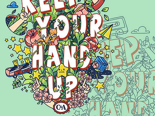 KEEP YOUR HAND UP