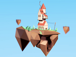 lowpoly  island小场景练习