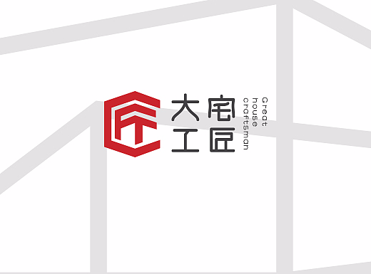 大宅工匠装饰设计公司logo