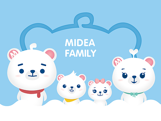 Midae Family Q版形象设计（个人主页-ZNDE3NjQ0OTI=） - IP形象 - 站酷设计师BERRY莓原创素材 - 站酷ZCOOL
