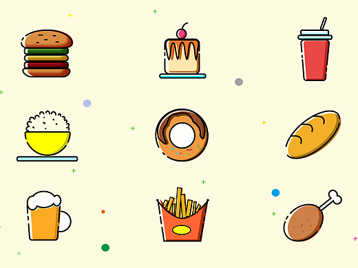 MBE风食品（个人主页-ZMjMzMzQ0Mjg=） - 图标 - 站酷设计师薄荷是粉的原创素材 - 站酷ZCOOL
