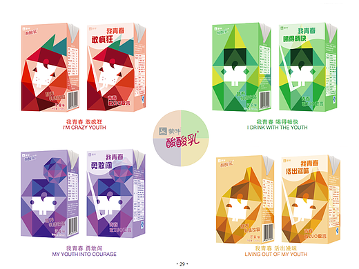 酸酸乳包装 再设计