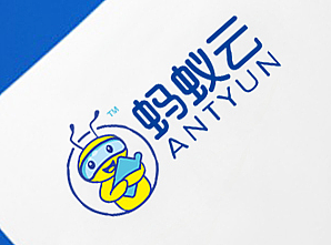 蚂蚁云丨网络科技丨logo设计