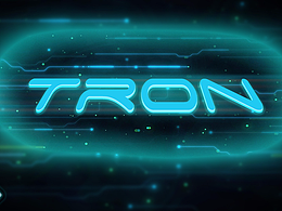 致敬TRON做的桌面壁紙