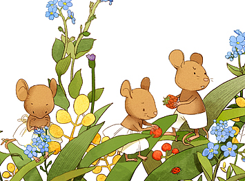 儿童读物内芯插图