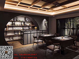 《漁扶南》成都日式料理店裝修|成都日式料理店設(shè)計(jì)