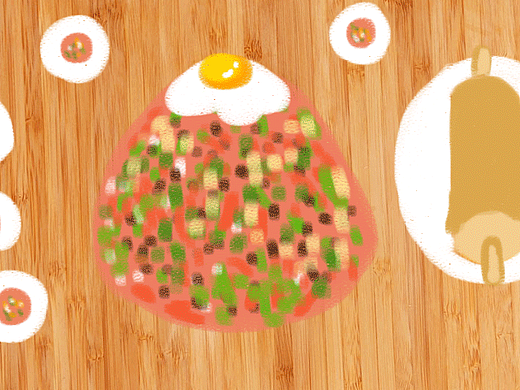 冬至小插画