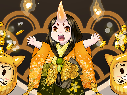 座敷童子（个人主页-ZNDExODA4NjQ=） - 商业插画 - 站酷设计师水木先生原创素材 - 站酷ZCOOL