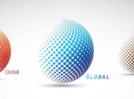 LOGO设计练习-global-全球国际