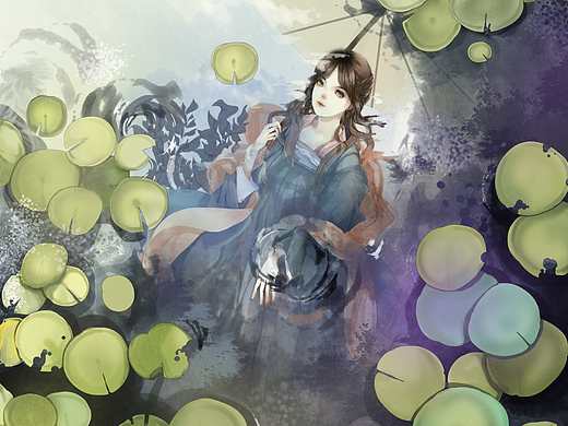 倒影（个人主页-ZMjI5MDA2MTY=） - 商业插画 - 站酷设计师杉蓝原创素材 - 站酷ZCOOL