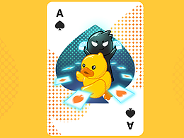 B.Duck小黄鸭 x ZCOOL站酷联名扑克