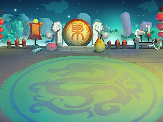 Q版场景-中国风