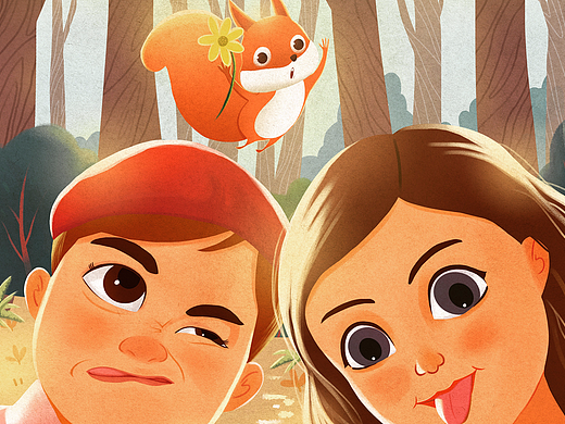 森林习作（个人主页-ZMjI2MzQ3NDg=） - 创作习作 - 站酷设计师漫步22原创素材 - 站酷ZCOOL