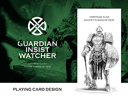 Guardian ／《守护者》- Playing card Design - 扑克