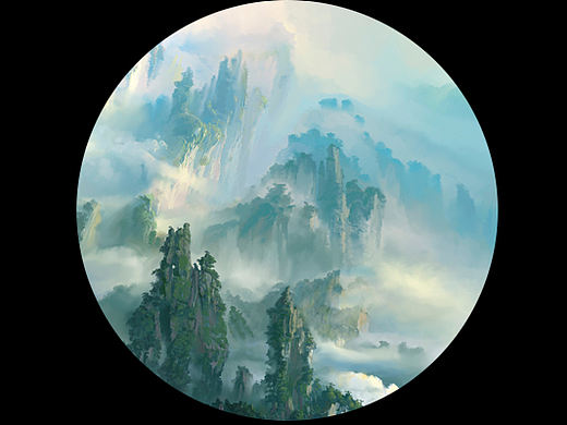 天龙山插画-概念设定17517454年前古城堡插画-概念设定832971211年前