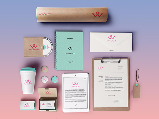VI 设计：W·BEAUTY