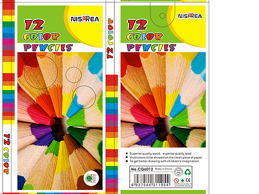 一些包装设计平铺原稿