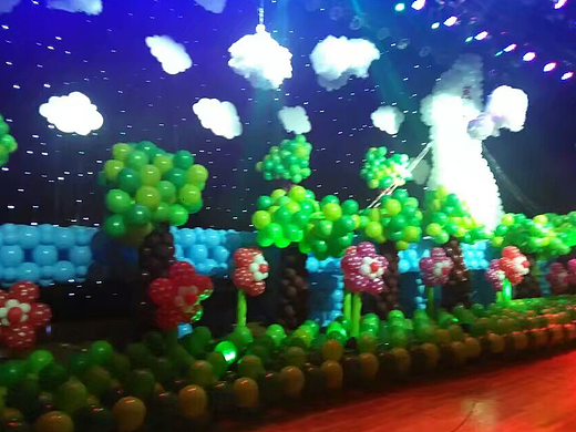 舞台造型 气球造型 晚会