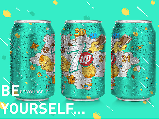 7UP.BE YOURSELF...