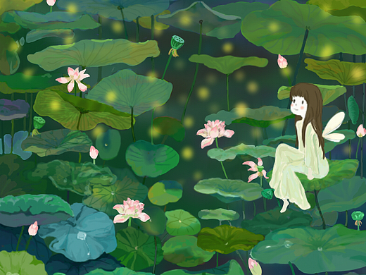 夏天的味道（個人主頁-ZMjIyMjkyMzI=） - 創(chuàng)作習作 - 站酷設(shè)計師古月sweet原創(chuàng)素材 - 站酷ZCOOL