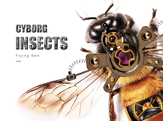Cyborg Insects-BEE（個(gè)人主頁(yè)-ZMjM3ODM0ODA=） - 圖標(biāo) - 站酷設(shè)計(jì)師脆生大葉子原創(chuàng)素材 - 站酷ZCOOL
