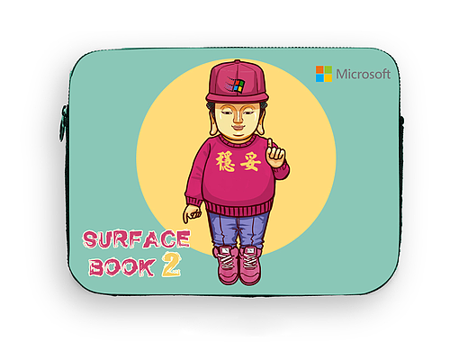 Surface Book 2 《佛系青年》（个人主页-ZMjU1OTE4MTY=） - 图案 - 站酷设计师不正crook原创素材 - 站酷ZCOOL