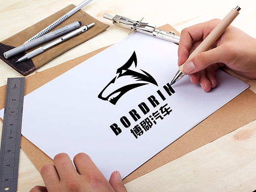 博郡汽車(chē)品牌logo設(shè)計(jì)（個(gè)人主頁(yè)-ZMjU3NDgxMjg=） - Logo - 站酷設(shè)計(jì)師小小小金牛原創(chuàng)素材 - 站酷ZCOOL