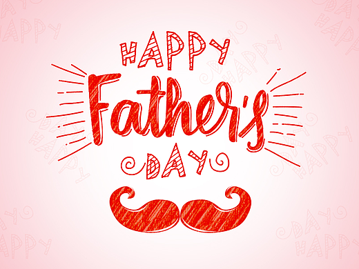 父亲节 蝴蝶领结 粉笔字（个人主页-ZMjIzMzYxODA=） - 海报 - 站酷设计师venus_微笑原创素材 - 站酷ZCOOL