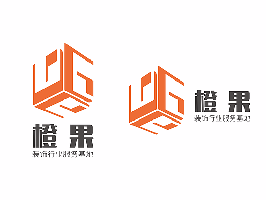 橙果：装饰行业服务基地 logo