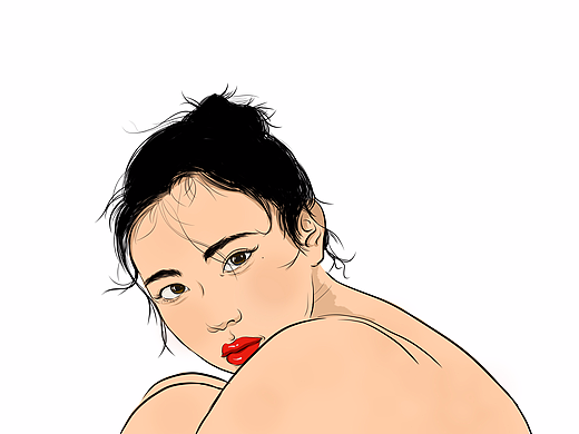 插画练习临摹+写生