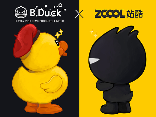 B.Duck X ZCOOL 联名扑克共创大赛 from CB