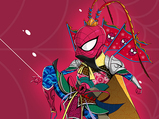 小蜘蛛，开学季