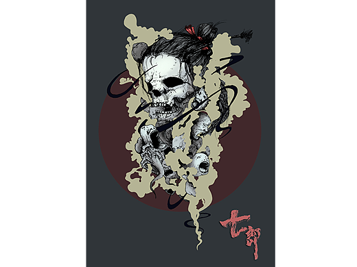 《山海经》插画设计
