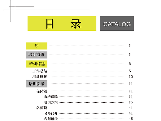 目录