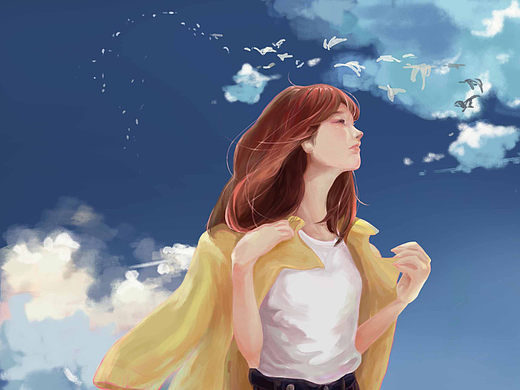 云想靈魂（個(gè)人主頁-ZMjM1OTkwNzY=） - 藝術(shù)插畫 - 站酷設(shè)計(jì)師一小朵云云云原創(chuàng)素材 - 站酷ZCOOL