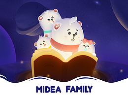 Midea Family——书中自有暖情屋