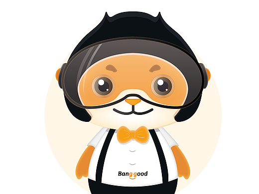 棒谷吉祥物设计矢量插画形象