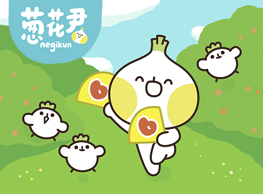 萌萌葱花君QQ表情