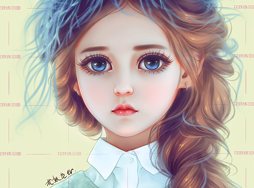 一个冷漠的娃娃风