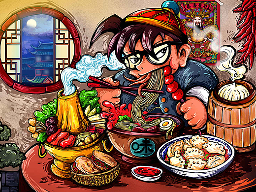 最爱“中国美食”柯南