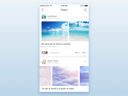 UI界面和动效作品练习，陆续整理更新中