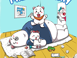 Midea famliy -- 熊一家的日常