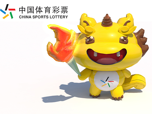 吉祥物“龙龙”——龙马精神