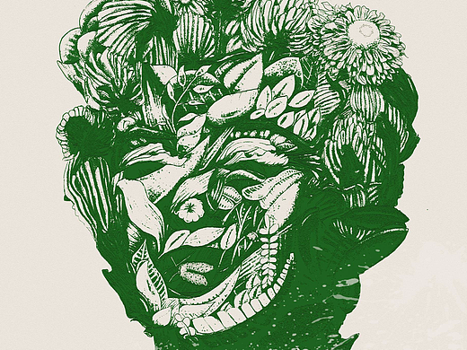 梦露·植物 环保手提袋（个人主页-ZMjcxMjUwNjQ=） - 图案 - 站酷设计师暗物质研究所原创素材 - 站酷ZCOOL