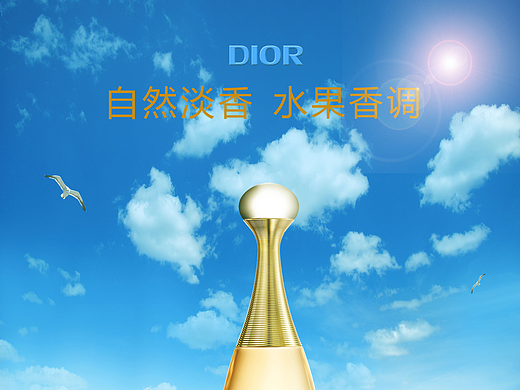 海报练习—迪奥真我