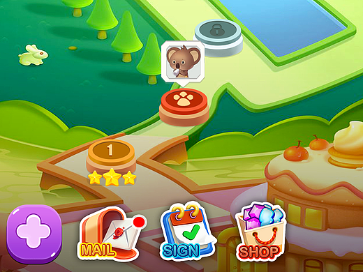 游戲UI練習(xí)-休閑游戲（個(gè)人主頁-ZMjI5NDMyNDA=） - 游戲UI - 站酷設(shè)計(jì)師Kinmer原創(chuàng)素材 - 站酷ZCOOL