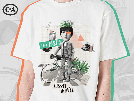 C&A T恤设计 GREEN TRAVEL